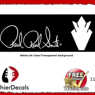 112wb Paul Reed Smith Guitar Decal