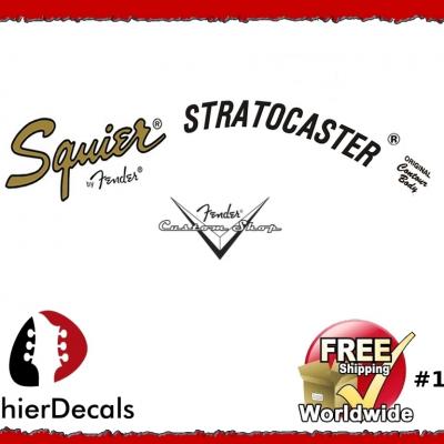 123b Squier Stratocaster Decal