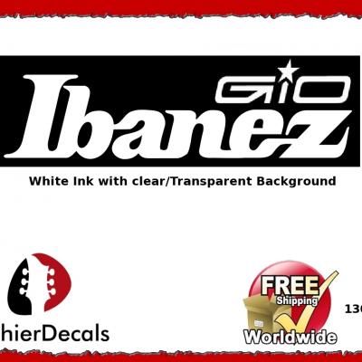 130wb Ibanez Gio Guitar Decal