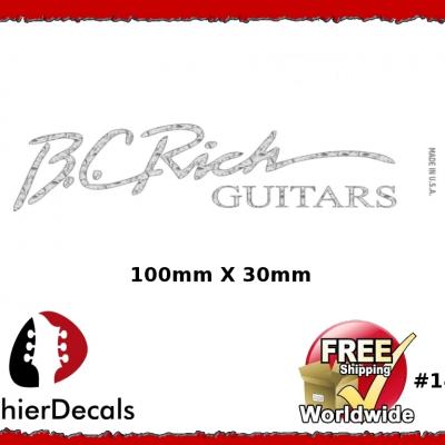 142b B.c. Rich Guitar Decal