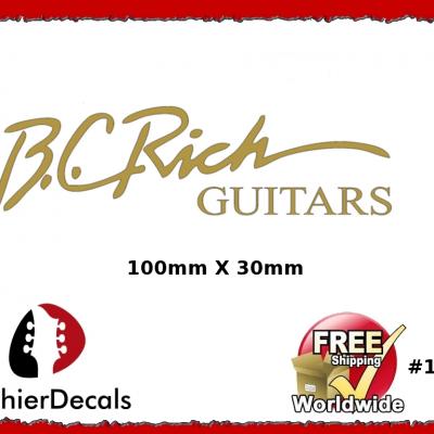 143b B.c. Rich Guitar Decal