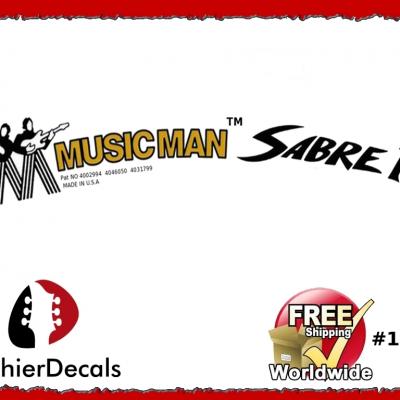 144b Musicman Sabre Guitar Decal