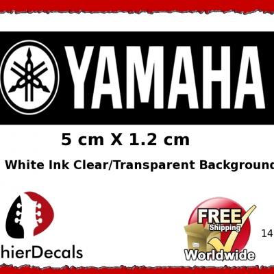 146gsb Yamaha White Guitar Decal