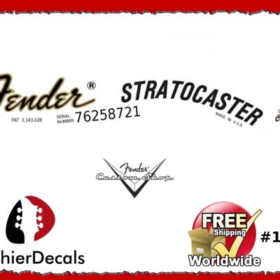 150b Fender Stratocaster Decal