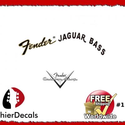 155b Fender Jaguar Bass Decal