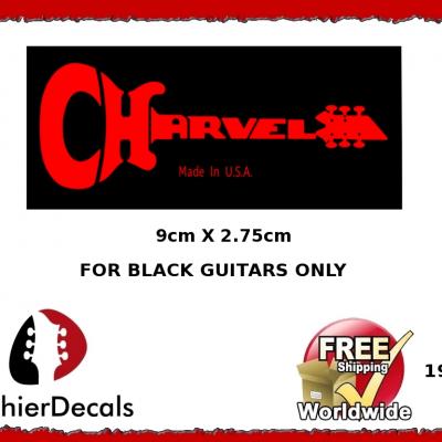 197b Charvel Guitar Decal