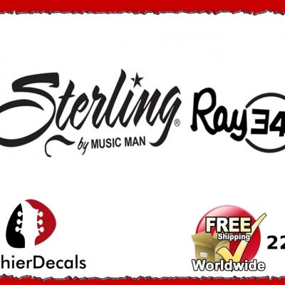220b Musicman Sterling Ray 34 Guitar Decal