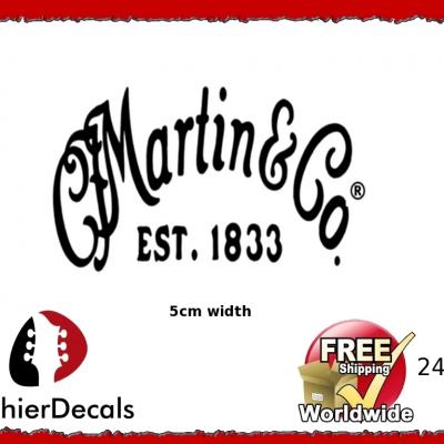 241b Martin And Co Guitar Decal
