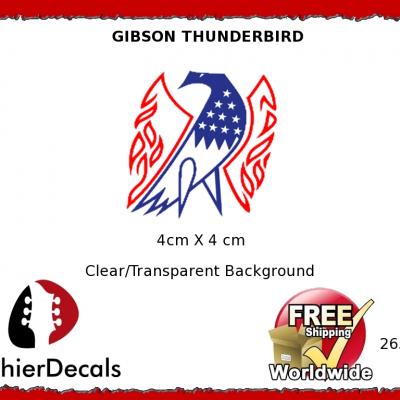 265b Gibson Thunderbird Guitar Decal