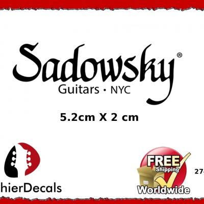 274b Sadowsky Guitar Decal