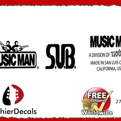 275b Musicman Sub Guitar Decal