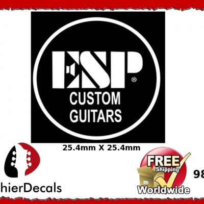 98wb Esp Custom Guitar Waterslide Decal