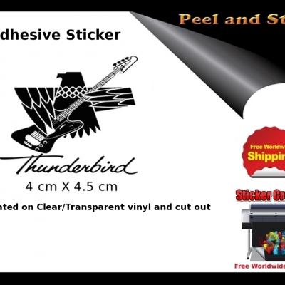 V39b Gibson Thunderbird Firebird Guitar Sticker