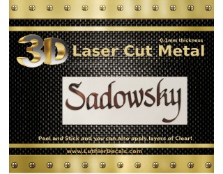Sadowsky Guitar Decal M91b