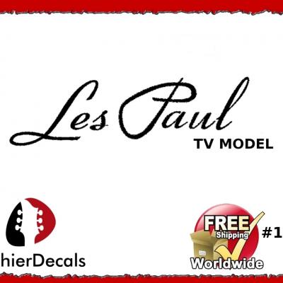 164b Les Paul Tv Model Guitar Decal