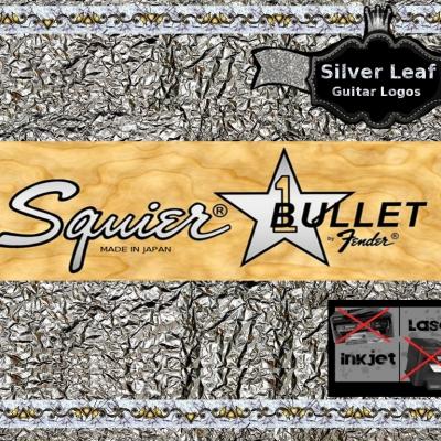 114s Squier Bullet Bass Guitar Decal