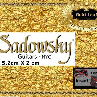 150g Sadowsky Guitar Decal