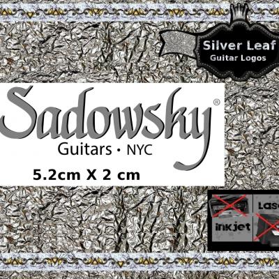 150s Sadowsky Guitar Decal