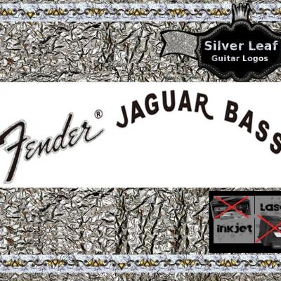 64s Fender Jaguar Bass Guitar Decal