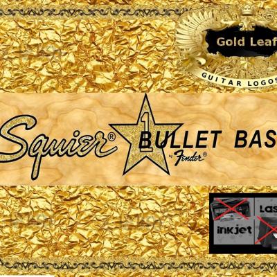 73g Squier Bullet Bass Guitar Decal