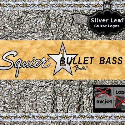 73s Squier Bullet Bass Guitar Decal