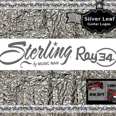 95s Musicman Sterling Ray 34 Guitar Decal