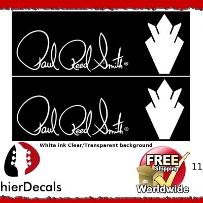 112w Paul Reed Smith Guitar Decal