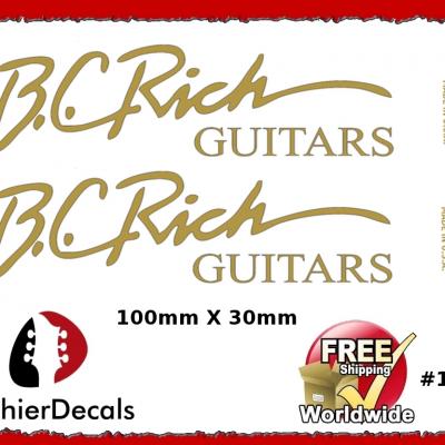 143 B.c. Rich Guitar Decal