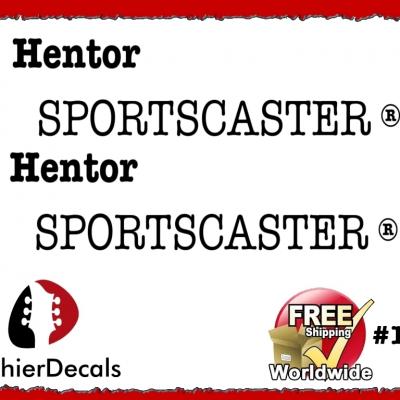 173 Hentor Sportscaster Guitar Decal