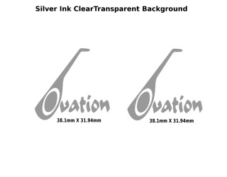 Ovation Guitar Decal 299