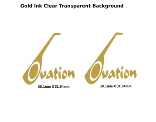 Ovation Guitar Decal 311