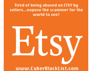 Cyber internet Cell abuse ETSY