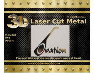 Ovation Guitar Decal Metal M70