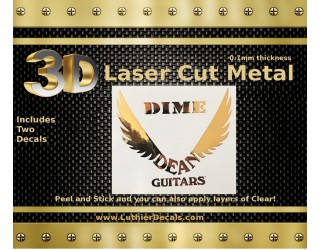 Washburn Dean Dime Guitar Decal M76