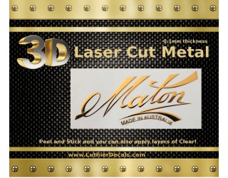 Maton Made in Australia Guitar Decal M87b