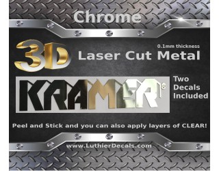 Kramer Guitar Metal Decal M9